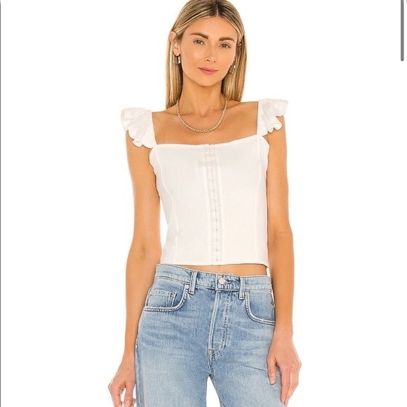BB Dakota Sweetest Thing Top in Ivory Small Revolve Shopbop - Picture 1 of 5